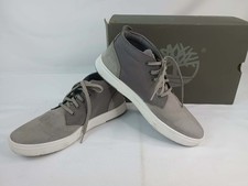 Timberland Men's Davis Square Chukka Medium Grey Nubuck SIZE 10 w/ box