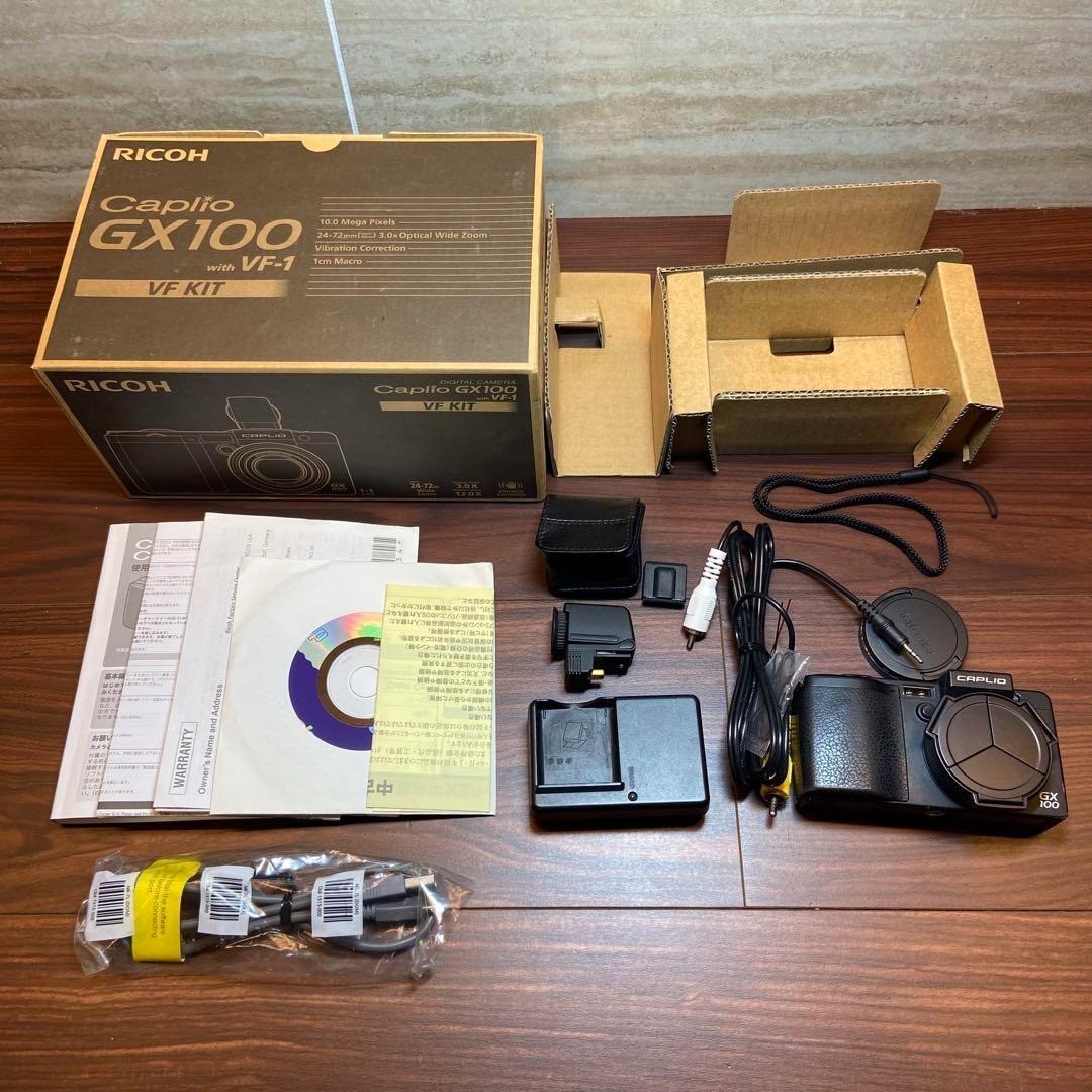 RICOH Caplio GX100 Digital Camera 3448 From Japan | eBay