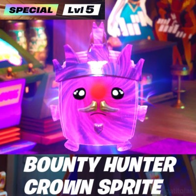 MAX LEVEL Bounty Hunter Crown Sprite MASTERED Fortnite