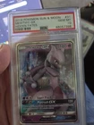 Pokémon TCG: Mewtwo GX #31/68 Hidden Fates Ultra Rare Holo PSA 10 GEM MINT.