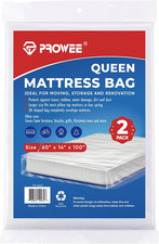 2 PK Queen Mattress Bags for Moving Storage,Mattress Bag for Disposal, Mattress