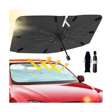 2026 Windshield Sun Shade Umbrella, Foldable Car Umbrella Sunshade with UV Bl...