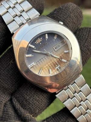 Beautiful Vintage Orient Automatic Men's Wrist Watch Japan Made 38mm