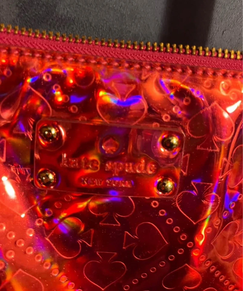 NWT Kate And Spade Pink Holographic Beale Street Tote - Image 2 of 3