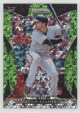 2019 Panini Prizm Tier II Lime Green Donut Circle 150/199 Kevin Kramer #176 tj0