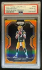 2020 Chronicles Jordan Love Prizm Black RC Orange #9/75 Packers PSA 10