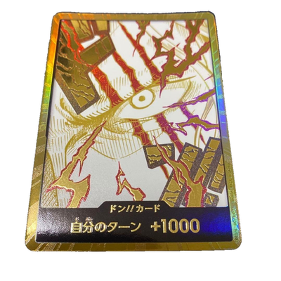 ONE PIECE Card Game Don!! Card Shanks Gold Frame PRB02 The Best