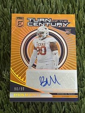 2024 Panini Elite Rookies Byron Murphy II Turn Of The Century Auto /99 RC