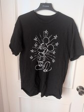 MICKEY MOUSE T-shirt Shirt Black Disney Mens XL Official Merch