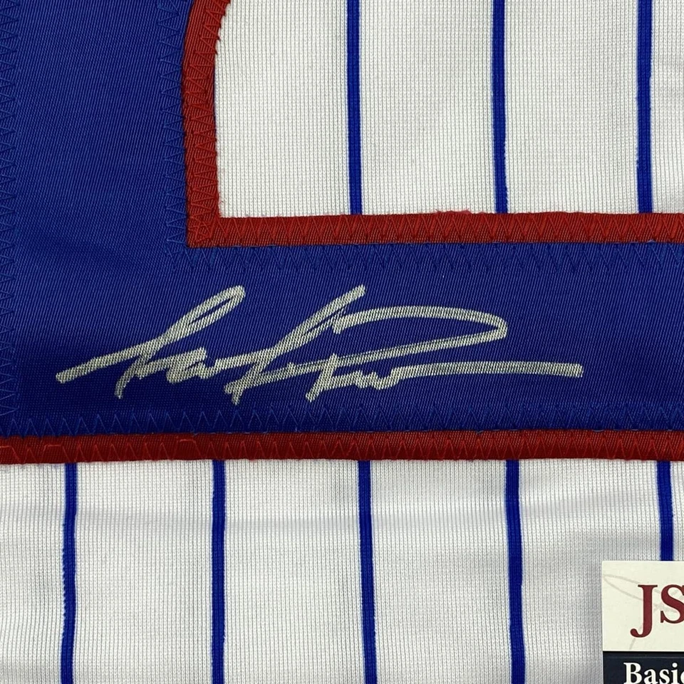 Autographed/Signed MARK PRIOR Chicago Pinstripe Baseball Jersey JSA COA - Image 3 of 4