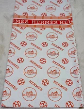 Korean Wrapping paper Luxury Waterproof 20 Sheets  Orange Crush