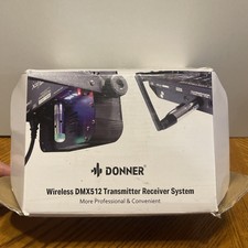 Donner DMX512 5 Wireless Receivers with 1 Transmitter - Silver