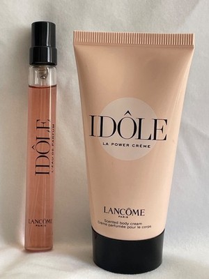 Lancome Idole Le Parfum Women's Spray & Body Creme ~ Travel size - New
