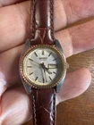 Woman's Vintage Seiko Quartz Watch 7N83-0041  Two-Tone Day Date expedited ship