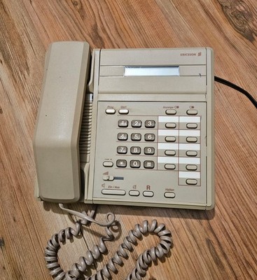 Ericsson 106/101 Dialog DBC 2166 Festnetztelefon Büro Lautstärkeregelung Beige