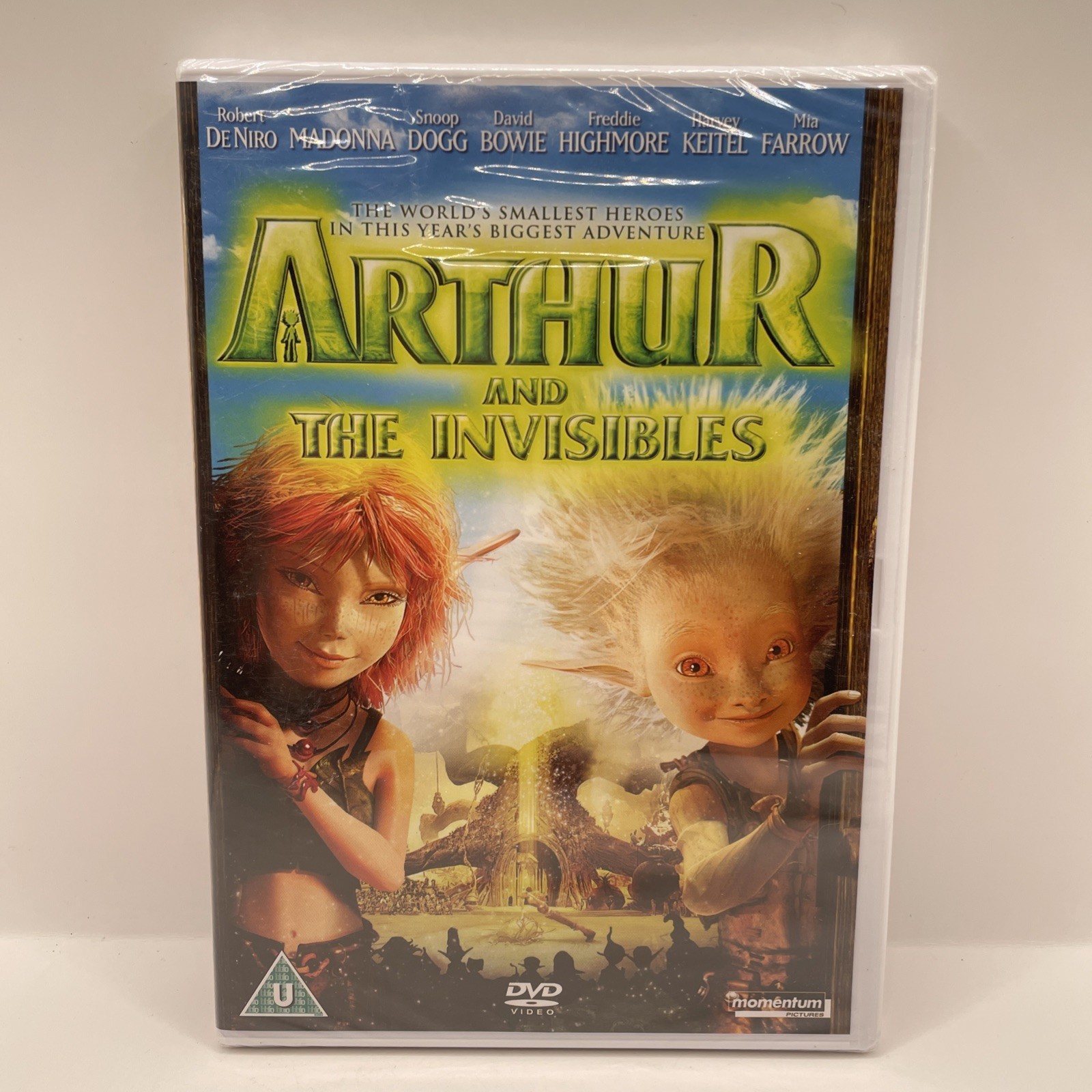 Arthur and the Invisibles - DVD 2007 - New & Sealed - Madonna David Bowie