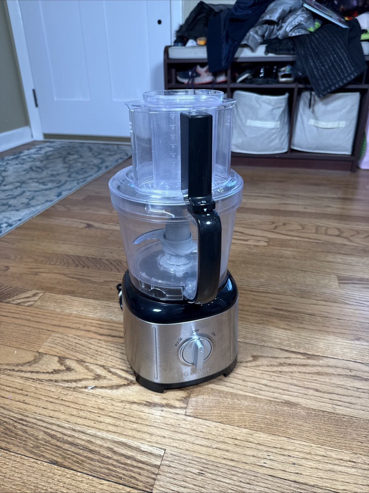 Kenmore 11-Cup Food Processor and Vegetable Chopper - Black/Silver