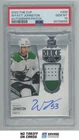 2022-23 UD The Cup Rookie Auto Patch Wyatt Johnston PSA 10 #200 Dallas Stars