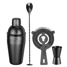 New Best ELEGANTZ Luxury Cocktail Shaker Set 4-Piece Bartender Kit with Shaker
