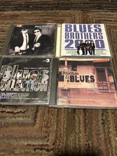 BLUES BROTHERS 4 CDS BLUES SOUNDTRACK PRE-OWNED