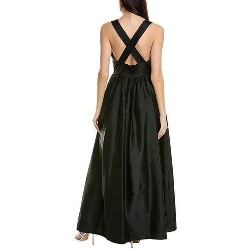 Sachin & Babi Neu mit Etikett Kenzia Brosche verziert schwarzes Kleid Gr: 8 Ret$ 895 AKTUELL! - Bild 6 von 8