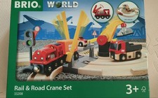 BRIO Rail Road Crane Set 33208 c93098
