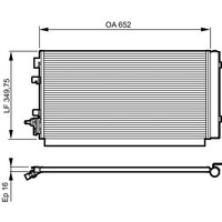 Kondensator Klimaanlage Valeo 814187 FüR Renault Megane III Grandtour