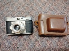 Vintage WIRGIN EDIXA 35MM Camera Manual Rangefinder w OG Case Untested