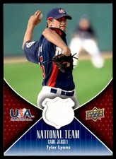 2009 Upper Deck USA National Team Jerseys Tyler Lyons USA #USA-TL