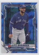 2021 Bowman Chrome Sapphire Edition George Springer #60 01i1