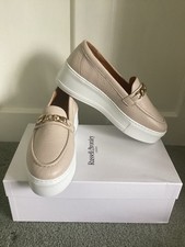 BNIB Ladies Russell & Bromley Blush Park Chain Platform Shoes, UK Size 8, EU 41