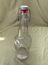 Flip Top Glass Wine Bottle Ez Cap 10 Red And White Cap Clean Brewing Beer Wine