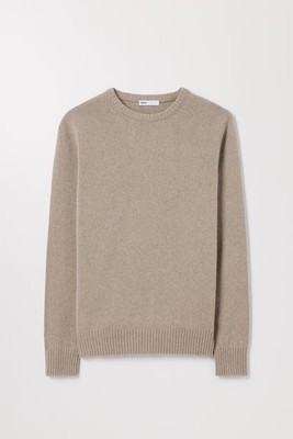 Asket Cashmere Sweater, Light Brown, Medium Regular
