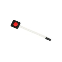 Schalter Folientaste 1 Taste Arduino Keyboard Matrix Rot