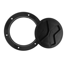 Deck Plate Hatch Cover: 13.7cm/5.38" Non-Slip Round Inspection Hatch Lid