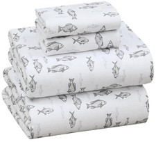 Ruvanti Flannel Sheets - 100 Cotton Double Brushed Bed Sheets Set Deep