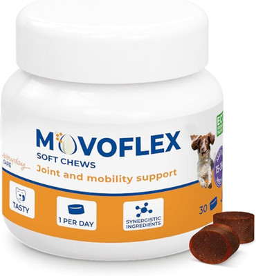 Movoflex Soft Chews | 30 Stück | Für Hunde Von 15 Kg Bis 35 Kg | Ergänzungsfutte