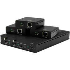 StarTech 3-Port HDBaseT Extender Kit - 1x3 HDMI over CAT5 Splitter