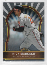 2011 Finest #11 NICK MARKAKIS Baltimore Orioles (NR-MINT) **free shipping**