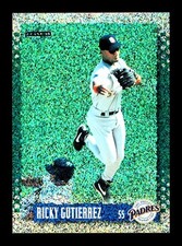 1995 Score #65 Ricky Gutierrez Platinum Team Sets San Diego Padres