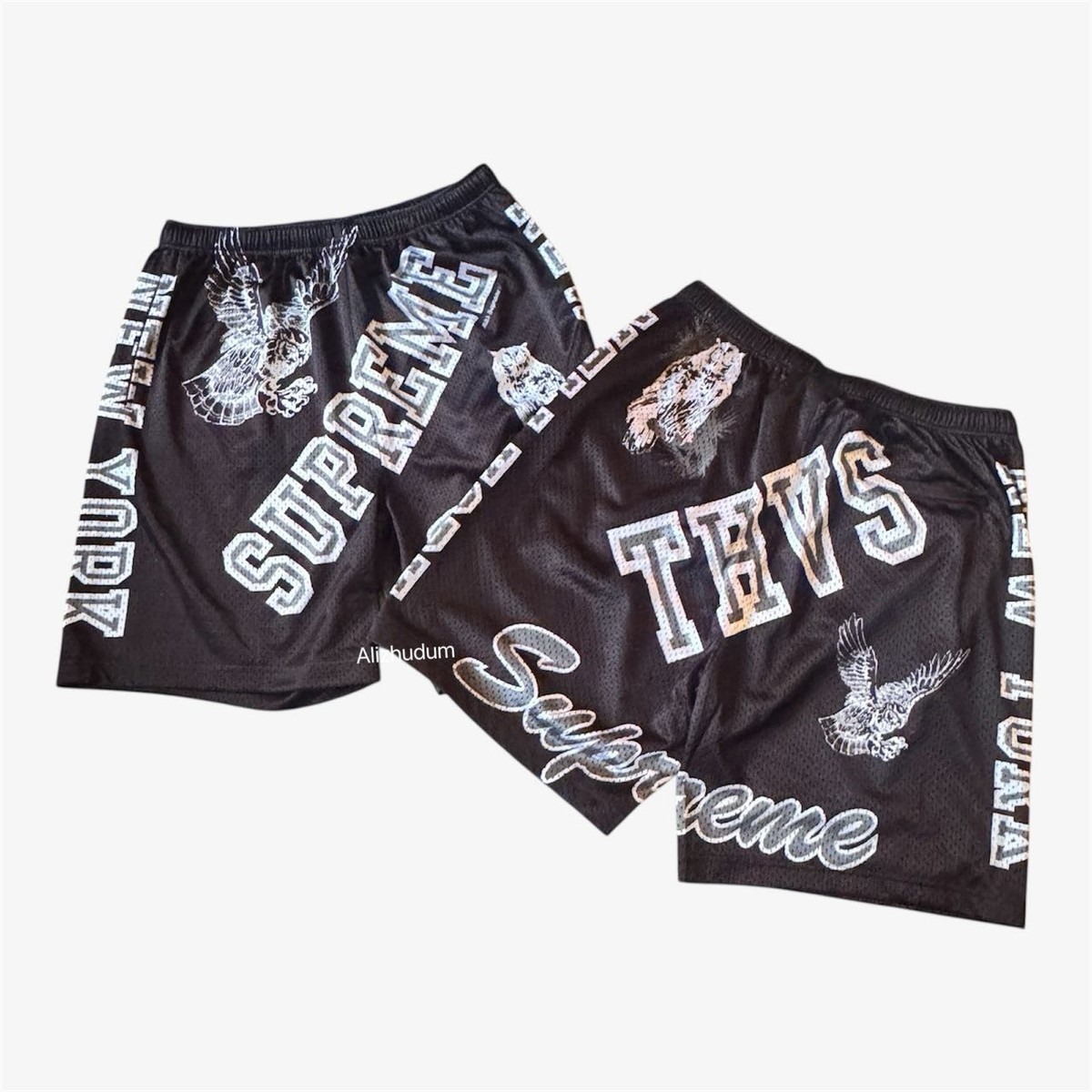 SUPREME SS25 VARSITY MESH SHORT BLACK S-XL | eBay