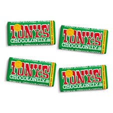 Tony s Chocolonely Belgian Milk Chocolate Hazelnut Candy Bar for Snacks, Choc...