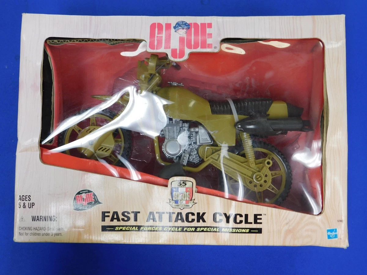 G.I. Joe Military & Adventure 1:6 Motorbike Action Figures for