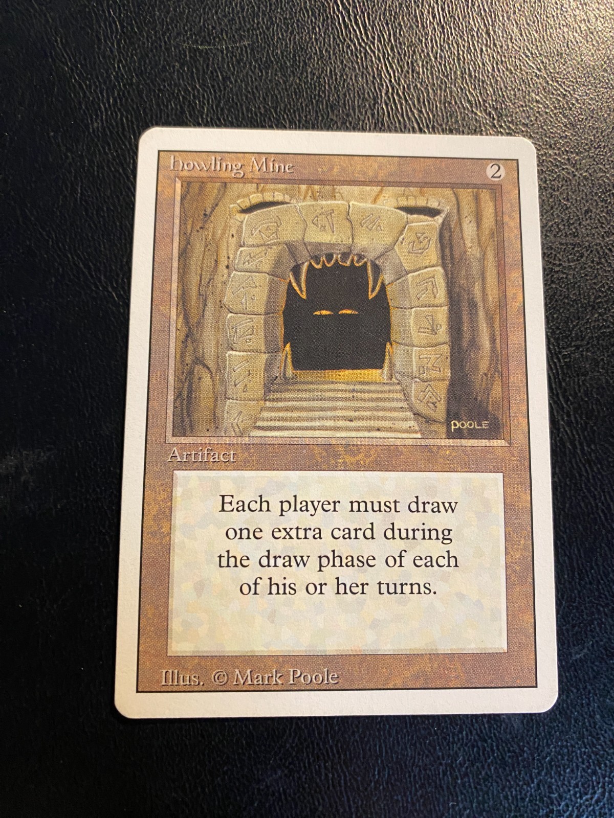 Magic the Gathering - Revised (3ED) - Howling Mine - LP/MP