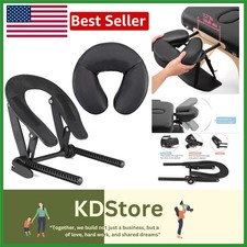 Adjustable Massage Table Face Cradle  Pillow Spa Bed Headrest Support for Sa...