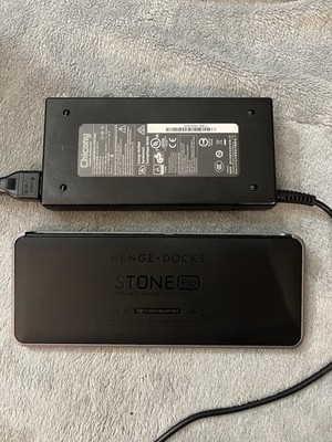Henge Docks Stone USB-C Dock HD01TAUSBC with 135W Power Adapter 