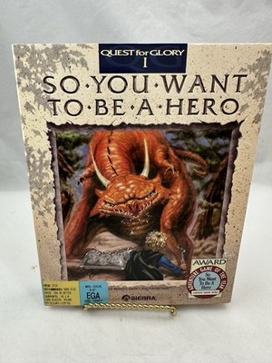 Quest for Glory I: So You Want to Be a Hero - MS DOS 3.5'' Ver# 1.200 - EGA Tandy