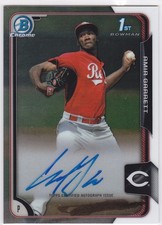 2015 Amir Garrett Bowman Chrome   Auto  RC     #BPAP-AGA (A6364) $6 MAX SHIP