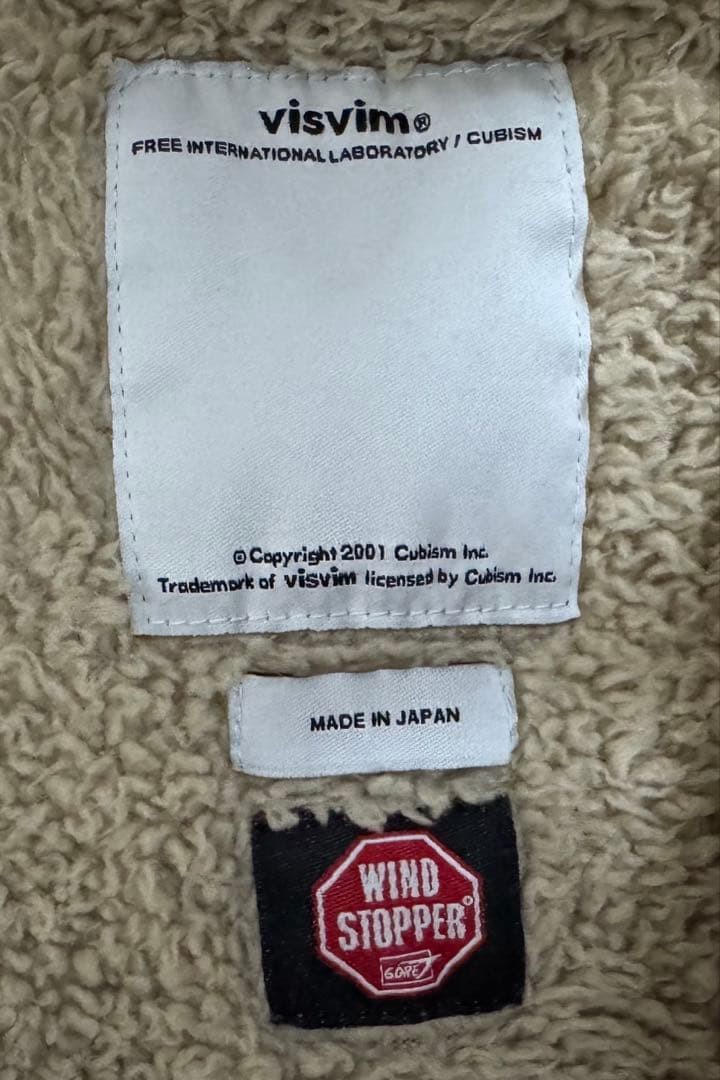 visvim Deckhand Jacket Beige Cotton Windstopper M… - image 8