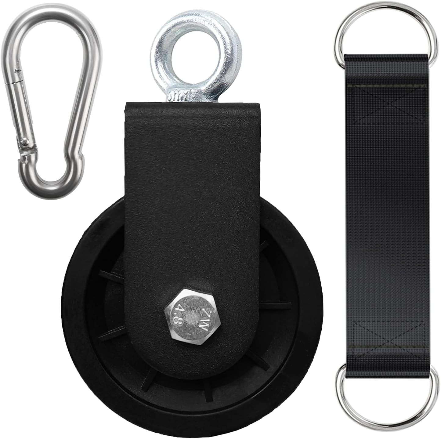 Kabelzug Riemenscheibe mit Zubehör, Fitness Seilzugsystem für Heimtraining